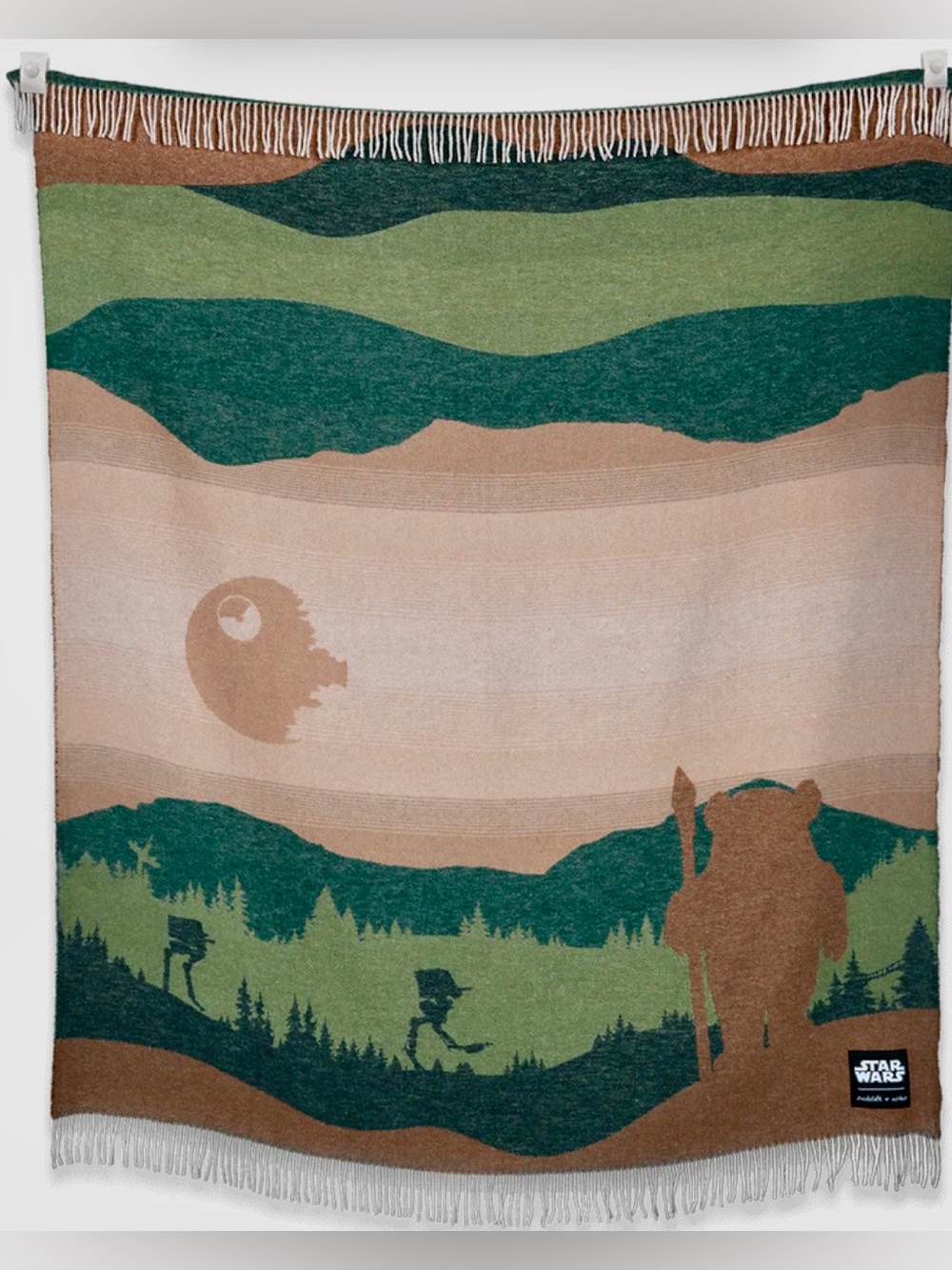 NIB Star Wars Sackcloth and Ashes Italian Bushed wool Blanket